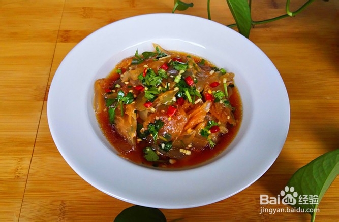 凉拌海蜇的做法攻略