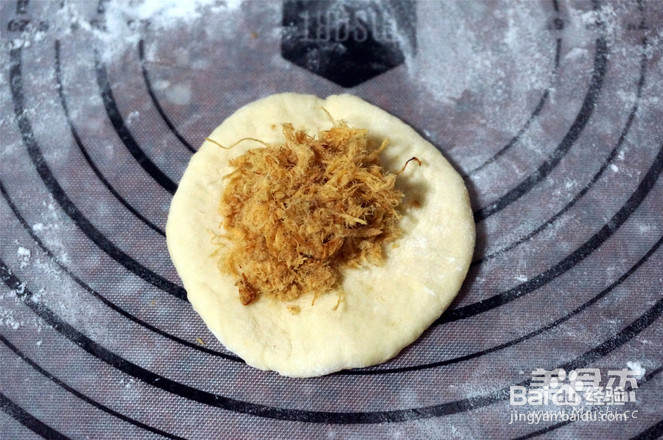 肉松面包的做法