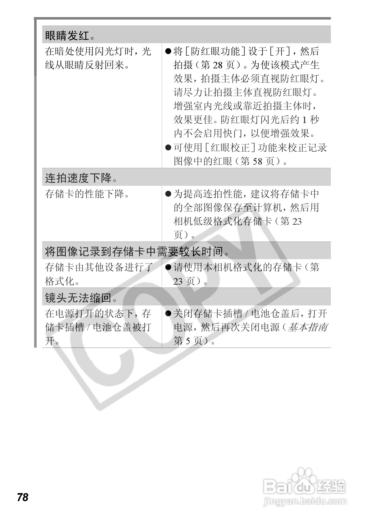 佳能PowerShot A560数码相机使用说明书:[8]
