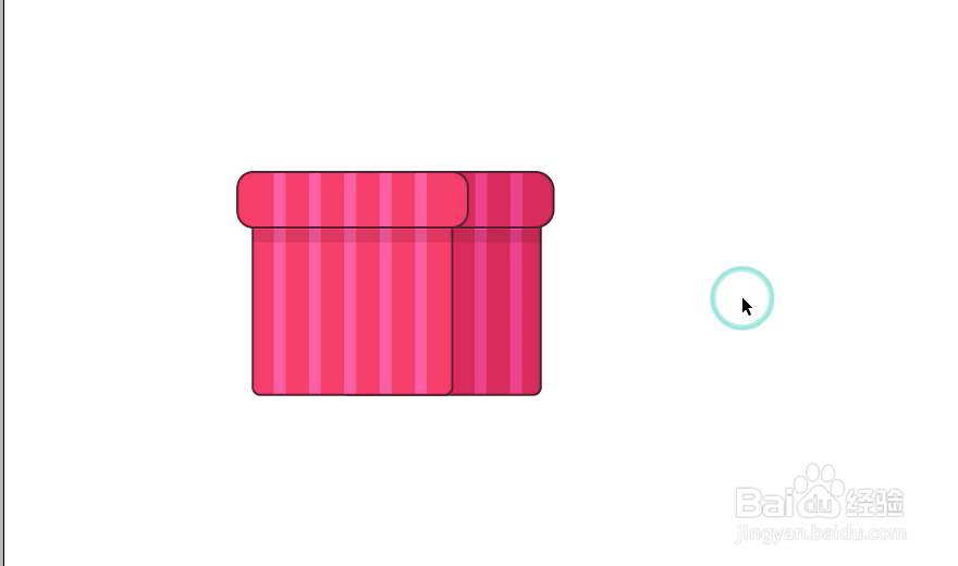 怎样在illustrator中绘制礼盒小图标