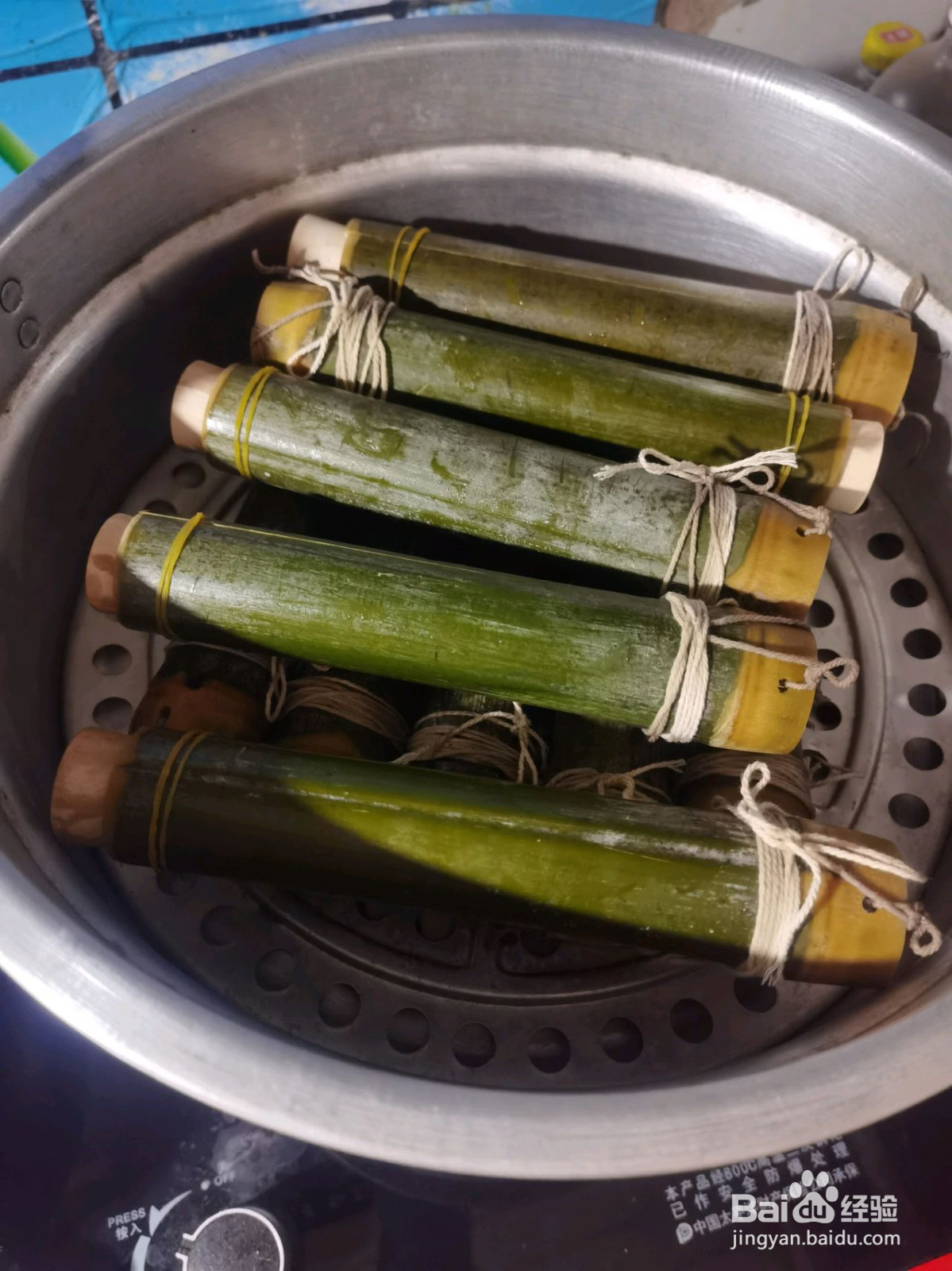 一见钟情的竹筒饭的做法