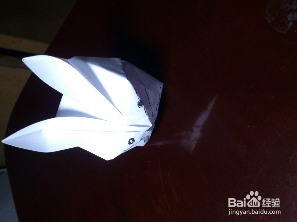 怎样用纸折兔子