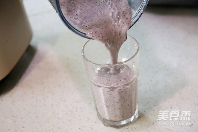 蓝莓思慕雪的做法