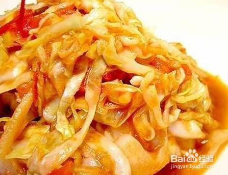 西红柿炒洋白菜怎么做