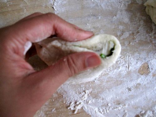 葱香千层饼