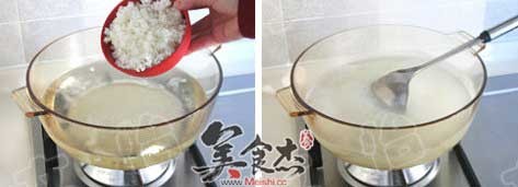 北极虾生菜咸味粥