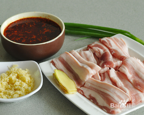 蒜泥白肉的做法