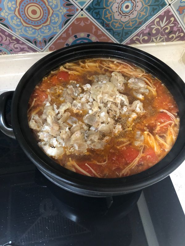 茄汁金针菇肥牛