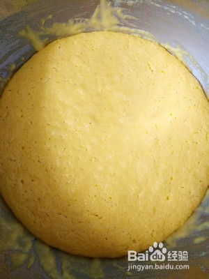 养生食补奶香玉米面饼的做法