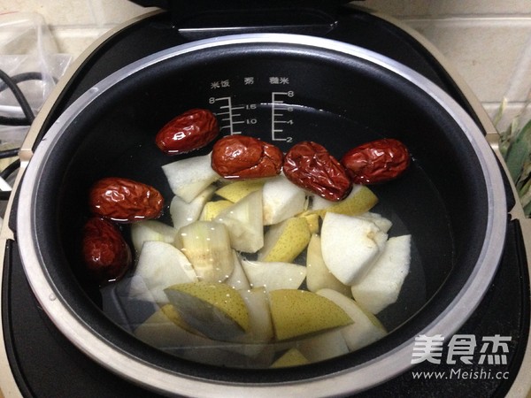 红枣甘蔗秋梨水