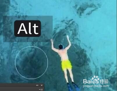 PS去除人物的方法