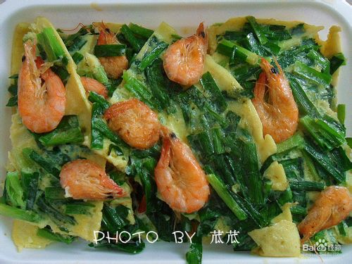【浙菜】韭菜炒鲜虾+韭菜鲜虾鸡蛋饼