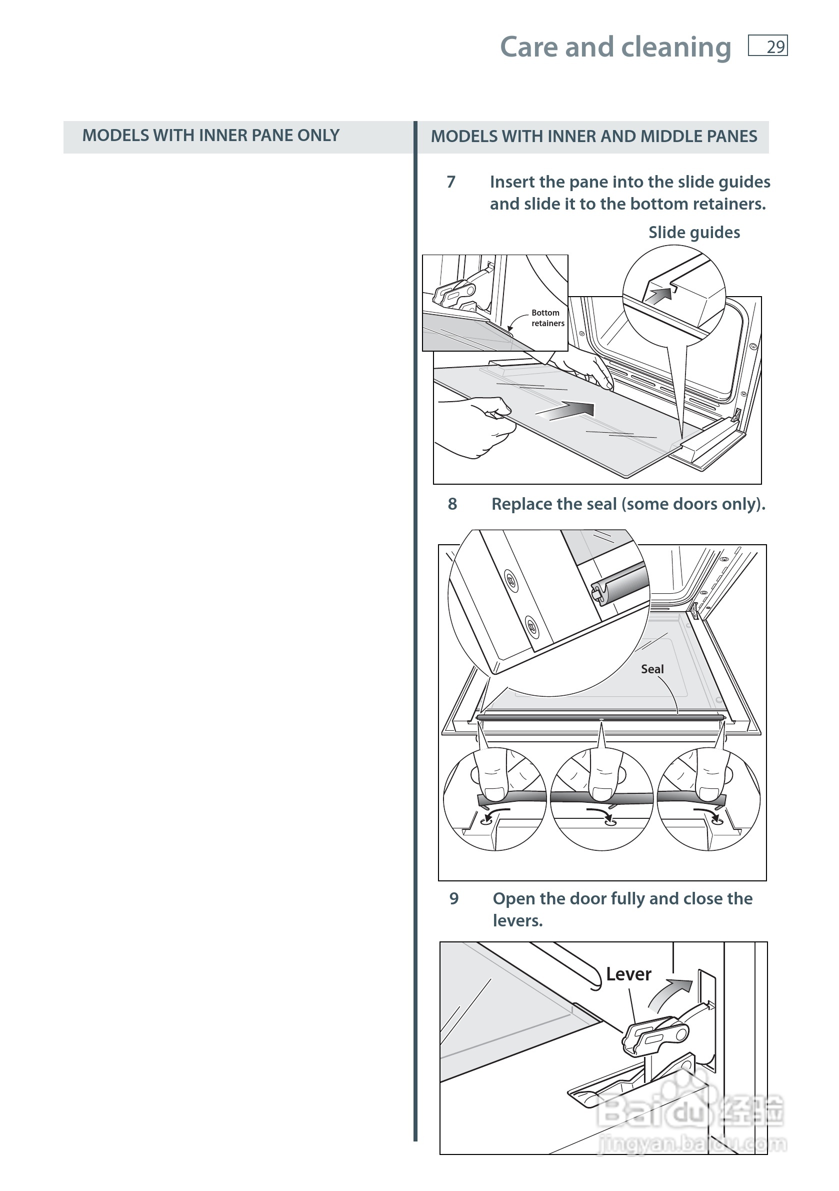 斐雪派克OB60SCEW4嵌入式烤箱说明书:[2]