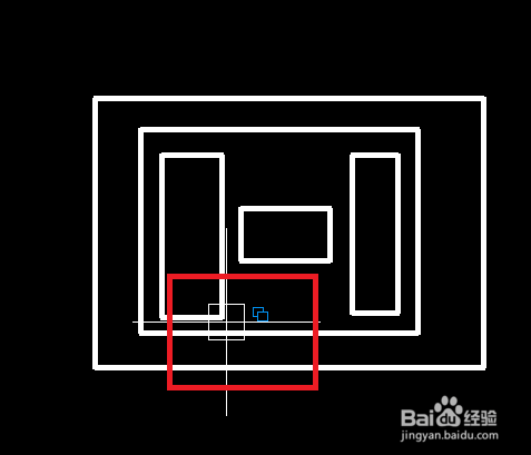AutoCAD中如何使光标上的两个小矩形出现和消失