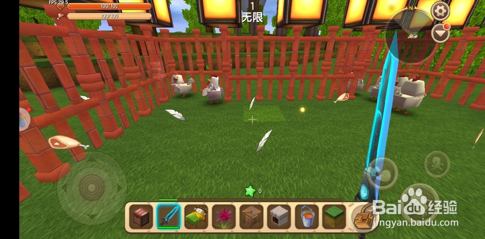 迷你世界中怎么驯服迅猛龙？