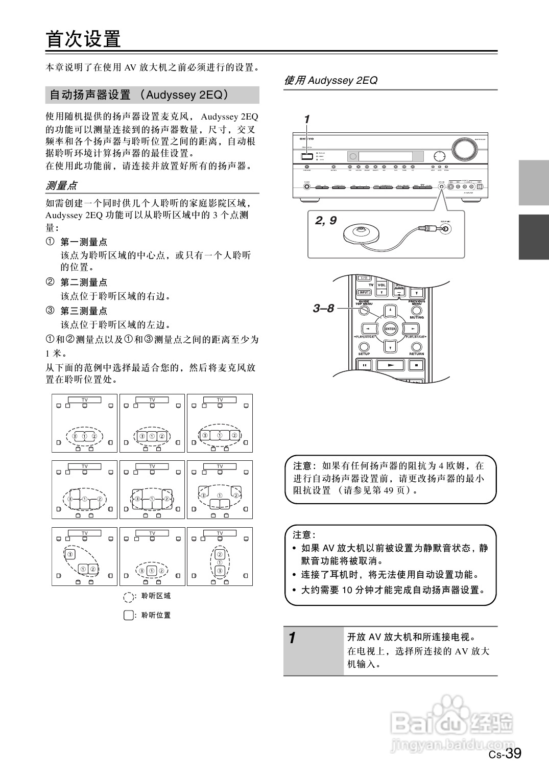 安桥AV放大机TX-SA8560型使用说明书:[2]