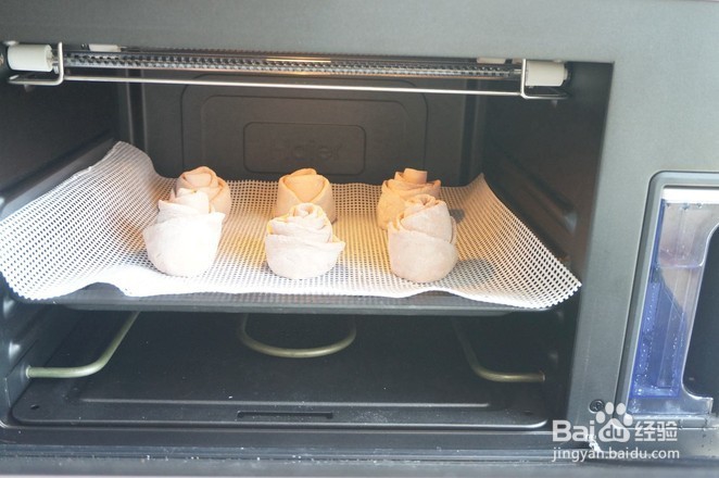 玫瑰花馒头的做法