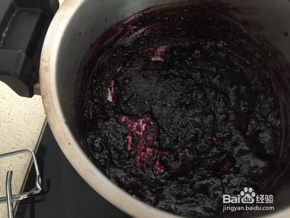 自制健康蓝莓酱
