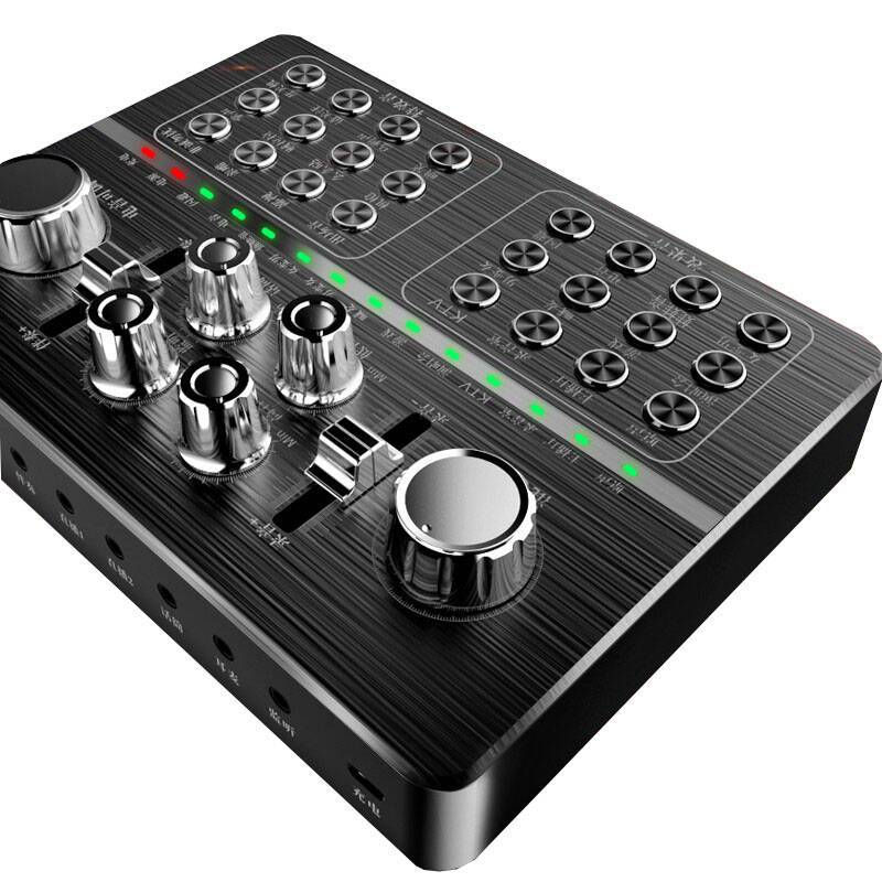 音质响亮拾音广的直播声卡精选