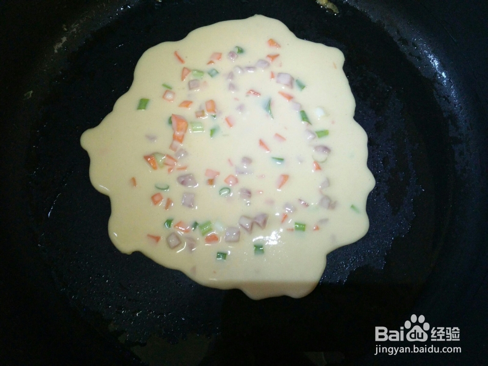 孩子们都爱的早餐煎蛋饼