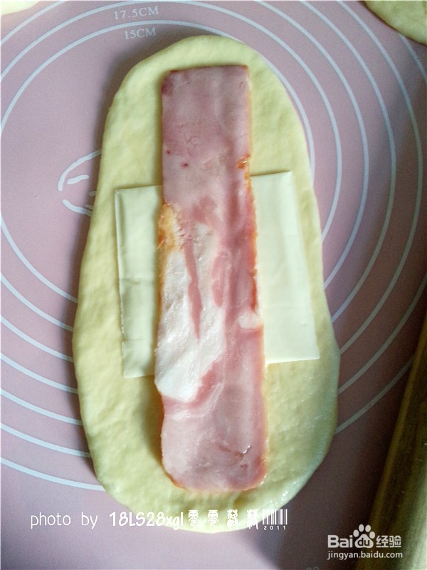 【美味调料面包】培根面包卷