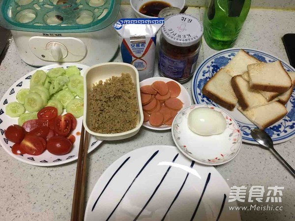 藜麦三明治的做法