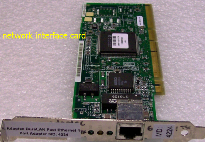 网卡英文怎么写