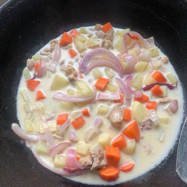 咖喱土豆盖浇饭