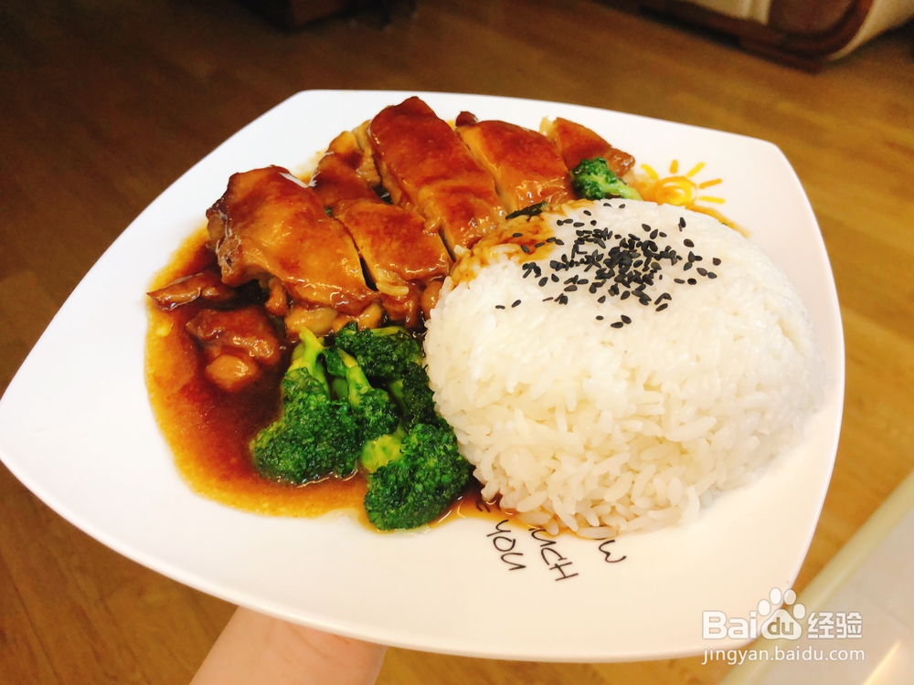 照烧鸡腿饭的家常做法