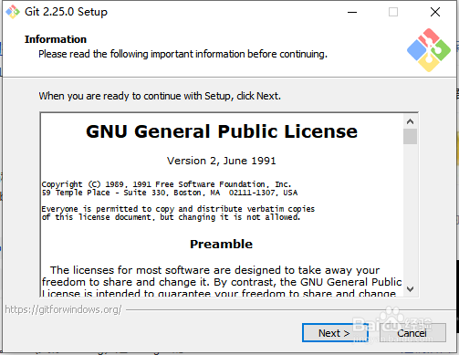 windows环境安装git程序的具体操作方法