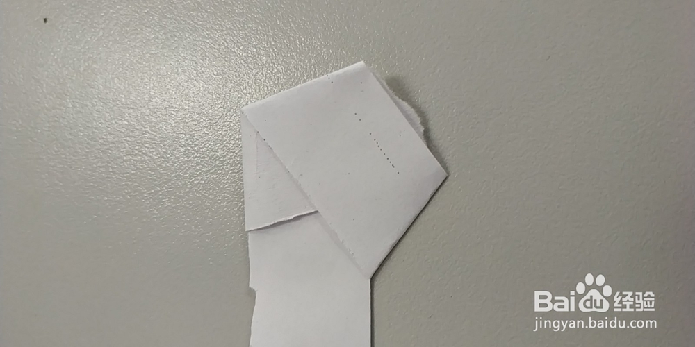 长条纸折星星的方法