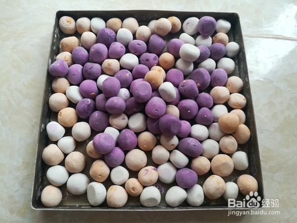 夏天清凉可口的甜品——三色芋圆