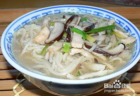 教你做最简单的汤面