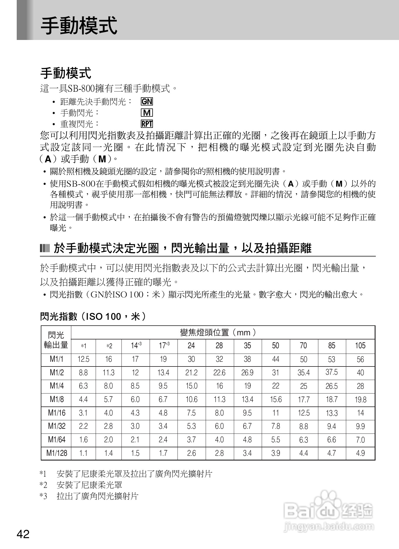 Nikon SB800自动对焦闪光灯使用说明书:[5]