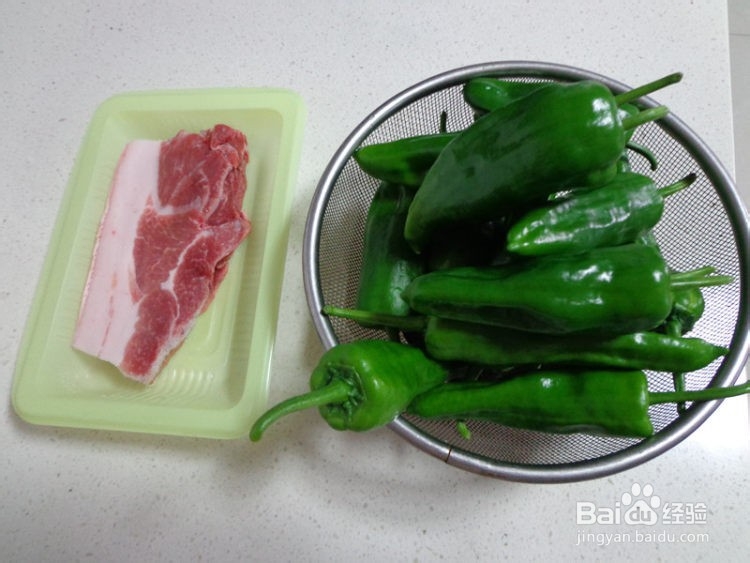 农家小炒肉的做法