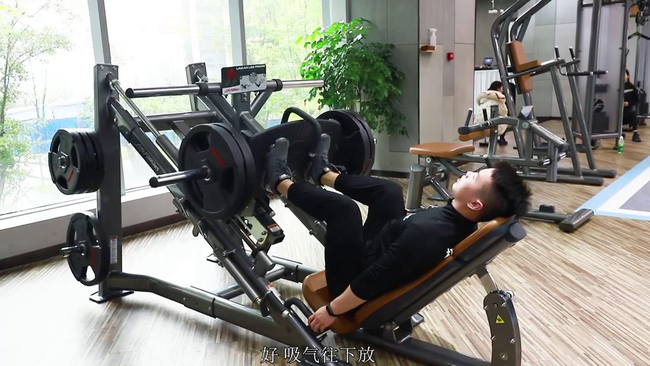 经典腿部器械训练:强化下肢核心肌群