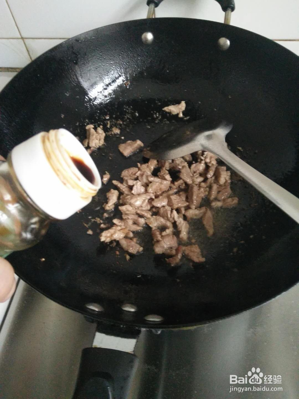 青菜肉丝面——简餐做法。