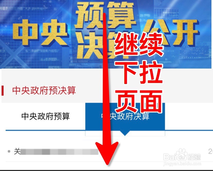 怎么查询我国政府部门决算?