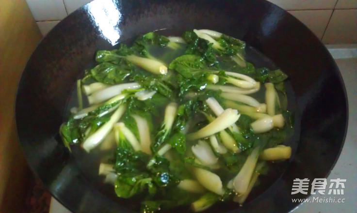 鲜香菇白菜汤