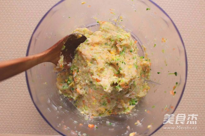 西兰花玉米鸡肉糕 宝宝健康食谱