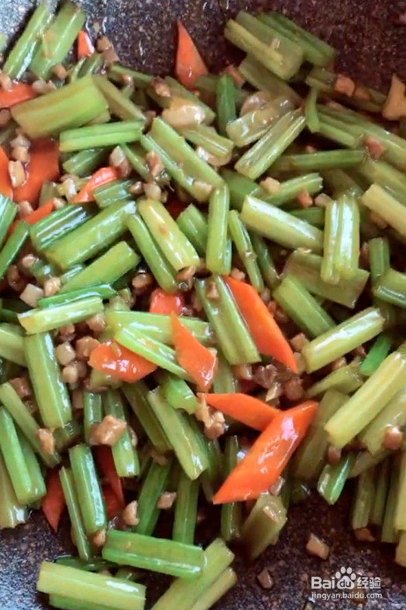 肉末芹菜这么做才好吃