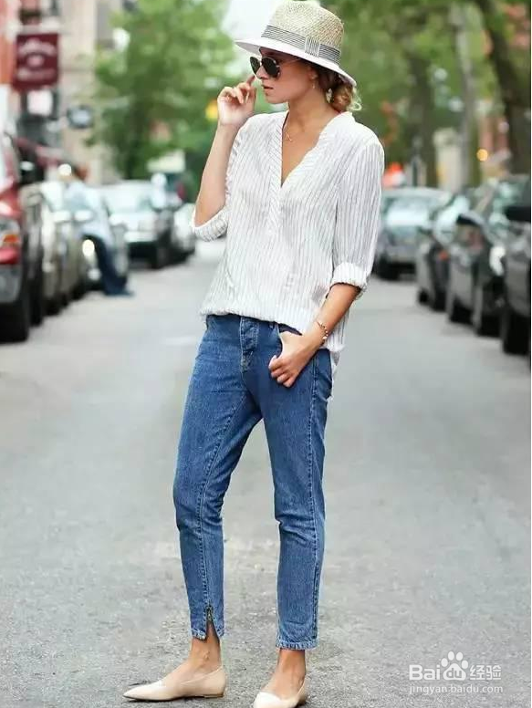 小个子这样穿平底鞋，比高跟鞋还显腿长！