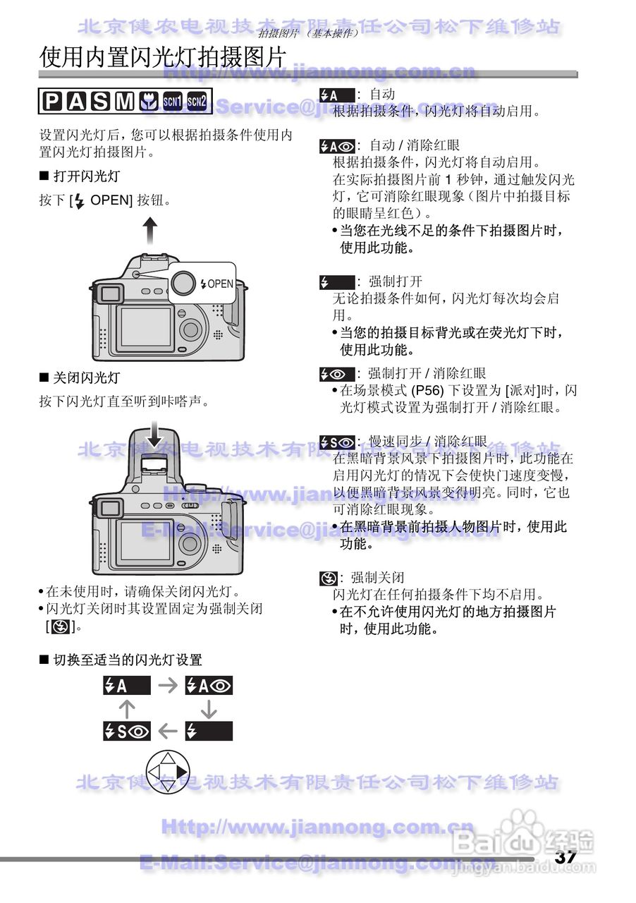 Panasonic DMC-FZ20GC数码相机使用说明书:[4]