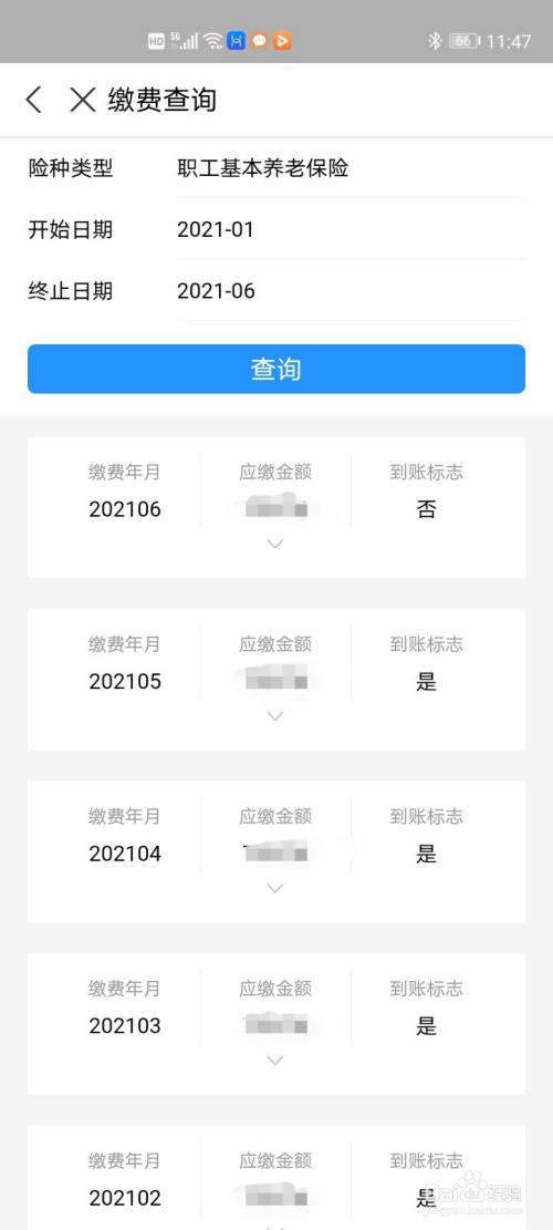支付宝快速查询社保缴费情况的步骤