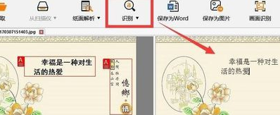 dwg图识别中删除图像的显示效果的方法