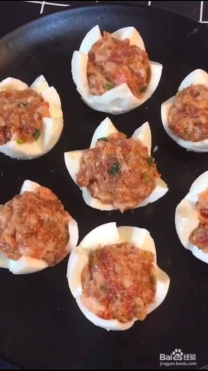 鸡蛋和肉馅怎么做？