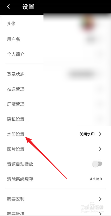 鲱鱼罐头如何关闭水印