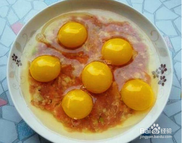 不打散的蒸蛋做法