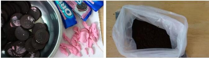 简单几步做出的完美下午茶，奥利奥芝士蛋糕~