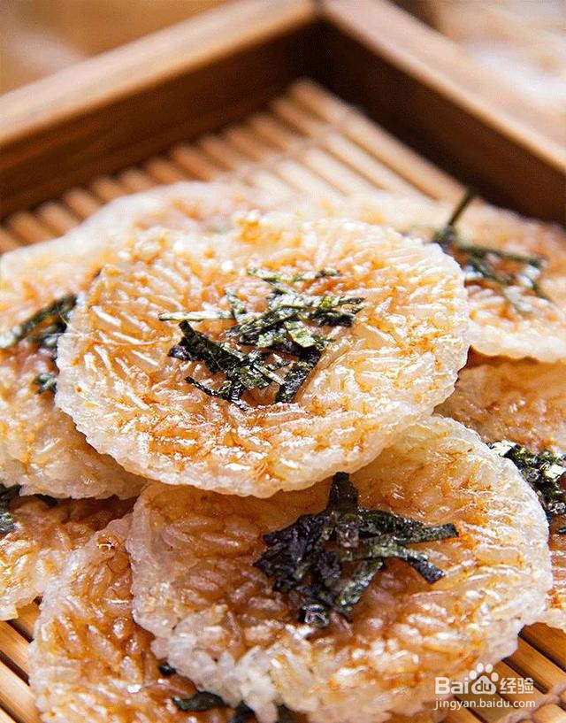 海苔烤米饼的制作方法